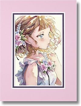 Amazon.co.jp: 優子鈴 卓上複製原画 アートペーパーフレームセット Amazon.co.jp: 優子鈴 卓上複製原画 アートペーパーフレームセット